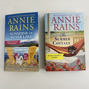 Lot of 2 Annie Rains Novels Paperback Variety Romance Books Mixed Lot